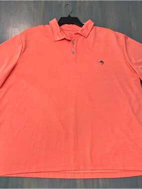 Ocean Coast 2XL - Men's Coral Short-Sleeve Polo Shirt - Logo Detail - NWOT